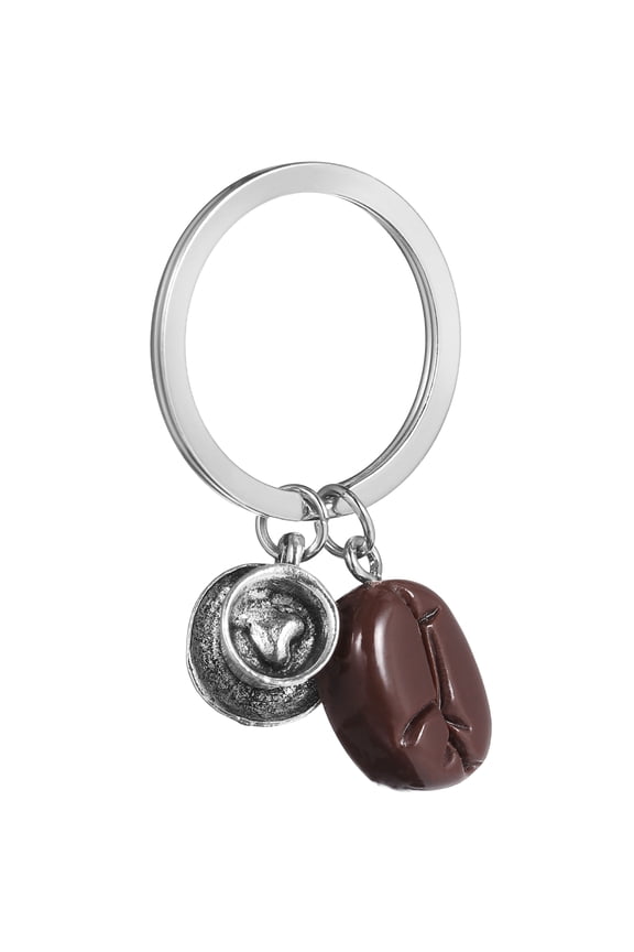 Cute Coffee Keychain Set, Assorted for Bag, Purse, Backpack Decoration Accessories