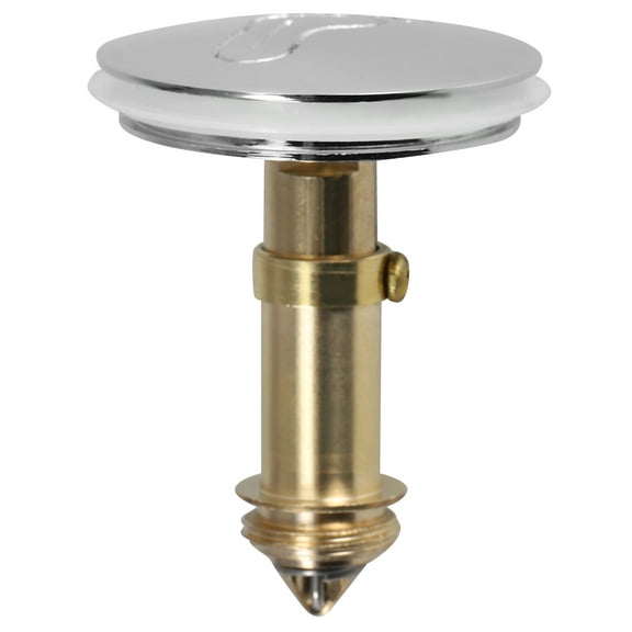 TEHAUX Stainless Steel Reusable Sink Drain Stopper, Universal Washbasin Plug for Standard Bathroom and Kitchen Sinks