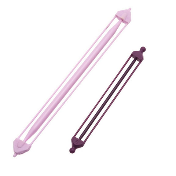 TEHAUX Stitch Markers Holder Stitch Holder Purple ABS 1Pcs Knitting Notion for Skilled Knitters