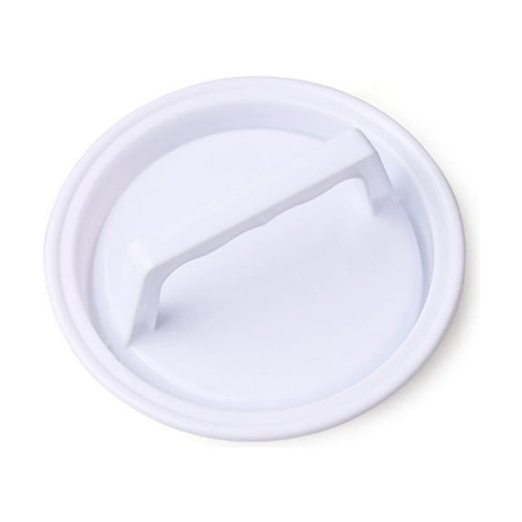 TEHAUX Manual Hamburger Press Burger Maker White Food Safe Easy Cleaning 1Pack Party