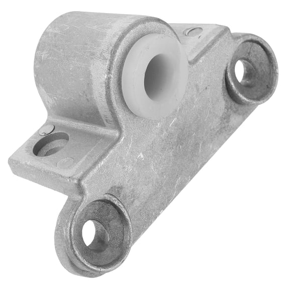 TEHAUX Marine Boat Oarlock Socket Mount in Plated Silver Cast Aluminum Weather Resistant Fit