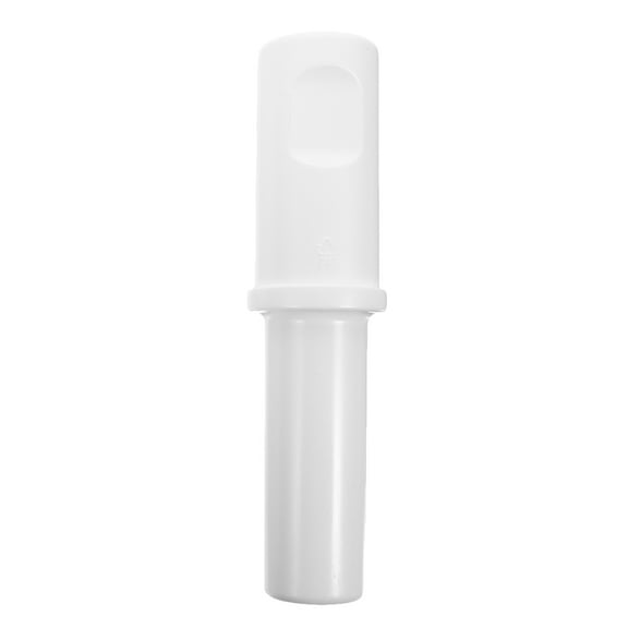TEHAUX Universal White Plastic Meat Grinder Pusher Tool with Tamper and Feeding Rod for Kitchen Use