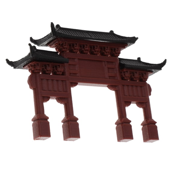 TEHAUX Garden Micro Decor Versatile Compact Multi-Color Plastic Chinese Craft