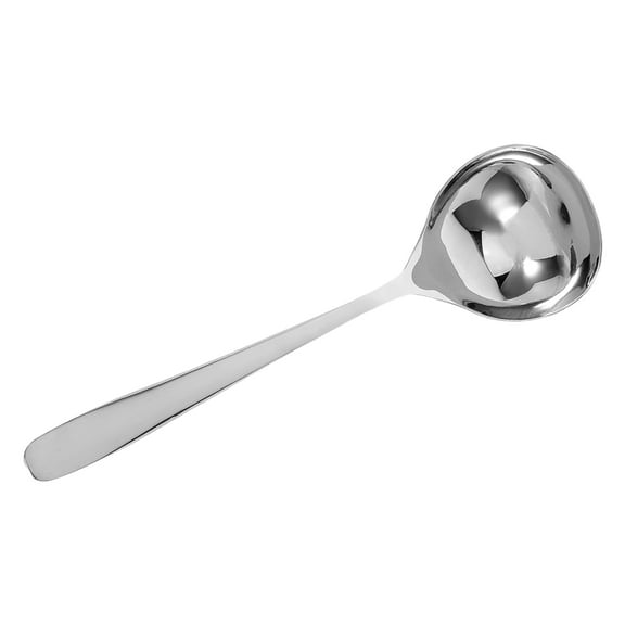 TEHAUX Large Soup Spoons Stainless Steel Spoon Shape 1Pcs for Home Use