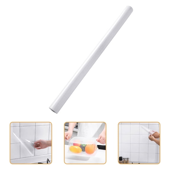TEHAUX Clear Self-Adhesive Wall Protector for Kitchen, and , Easy to Clean and Install