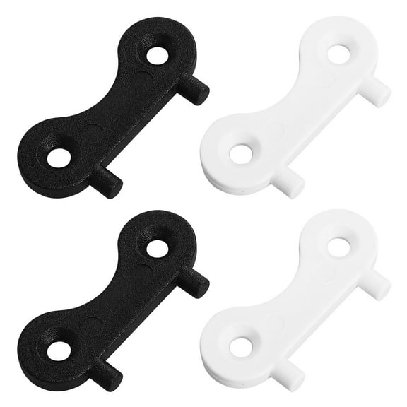 TEHAUX 4-Pack Assorted Color Boat Valve Wrenches Plastic Gas Key Replacement Tool for Yacht and Marine Use