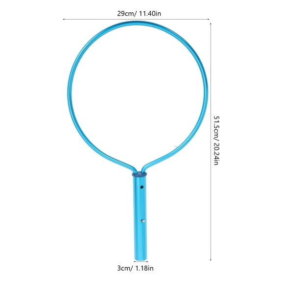 TEHAUX Heavy-Duty Aluminum Pool Safety Hook Rescue Tool for Swimming Pool Emergency and Safety Equipment