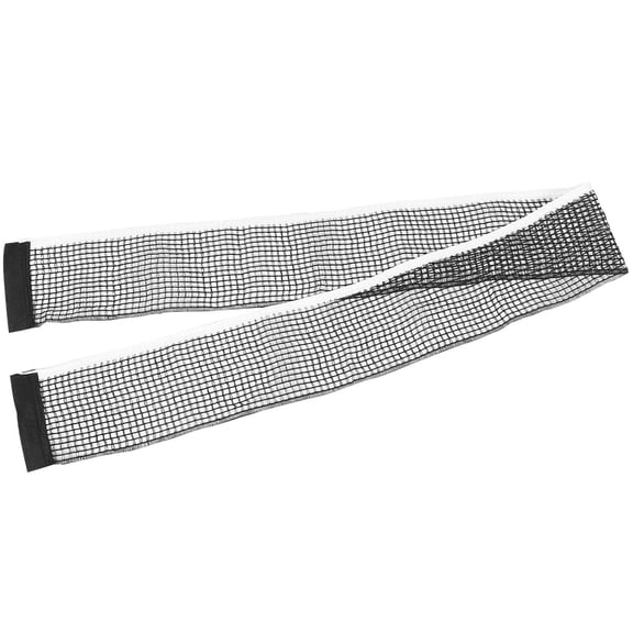 TEHAUX Sports Table Tennis Replacement Net with Black Nylon Mesh and Tool-Free Installation