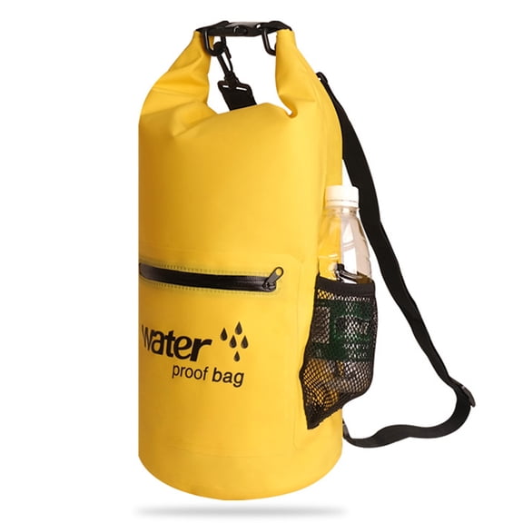 TEHAUX Premium PVC Inflatable Waterproof Swim Buoy Bag for Canoeing and Outdoor Water Use