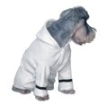 thumbnail image 1 of TEHAUX Plush Pet Nightgown with Hood High Absorbent Quick Drying Warm Bathrobe for Dog and Cat, 1 of 8