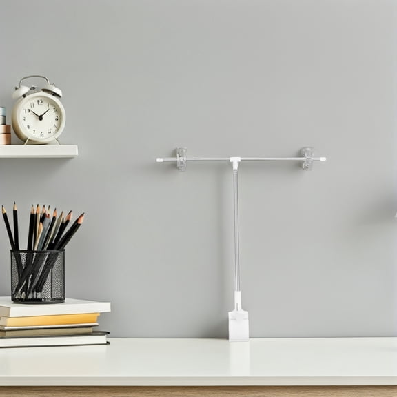 TEHAUX Adjustable Plastic Paper Holder with Clip Design for Indoor Poster Display