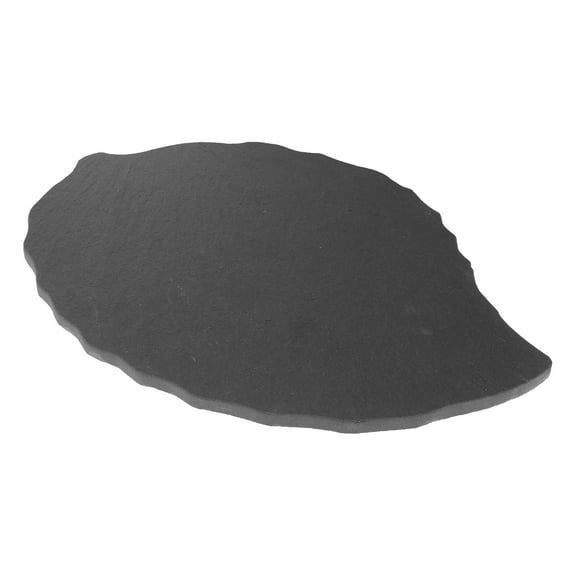 TEHAUX Rock Steak Plate 1Pcs for Home Use Hotel Bar present Giving Black