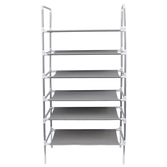 TEHAUX Shoe Rack Metal 1Pcs Rectangular For Household Use In Entryways And Hallways