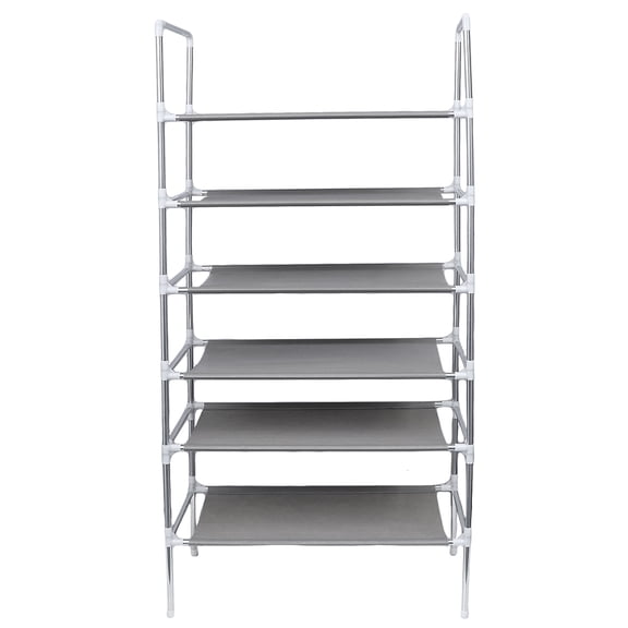 TEHAUX Shoe Rack Metal 1Pcs Rectangular For Household Use In Entryways And Hallways