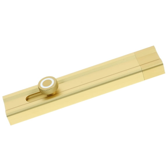TEHAUX Slide Bolt French Door Flush Bolt Adhesive Inside Door Latch Door Clasp Lock