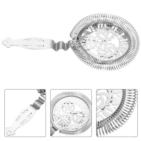TEHAUX Professional Ice Strainer Bartenders 1Pack