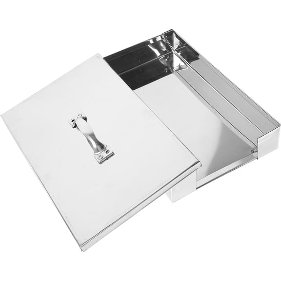 TEHAUX Stainless Steel Box Rice Paper Holder Rectangular Box Small Storage Box for Tanghulu Making