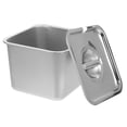thumbnail image 1 of TEHAUX Metal Ice Cream Container with Lid for Homemade Yogurt and Ice Cream Storage, 1 of 5