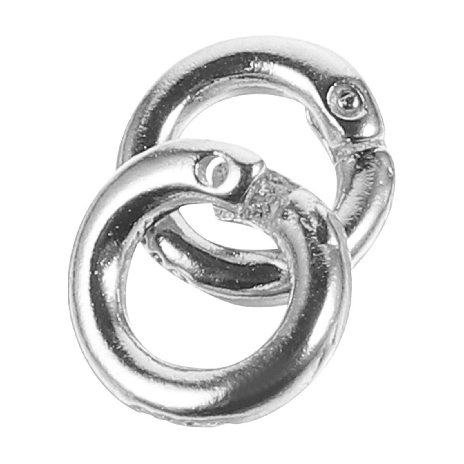 TEHAUX Sterling Silver 925 Jump Rings for DIY Jewelry Making