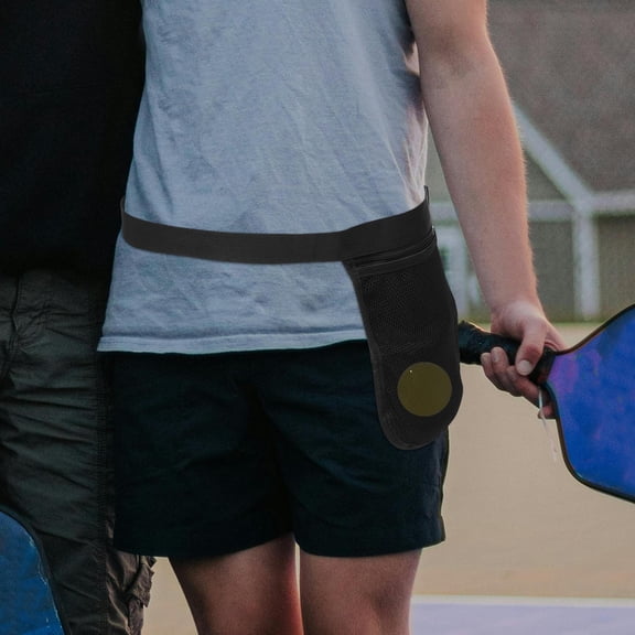 TEHAUX Reusable Tennis Bag with Mesh and Adjustable Waist Strap for Training and Practice