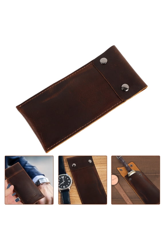 Travel Watch Case Single Watch Sleeve 1Pack Magnetic Safe for Daily Use