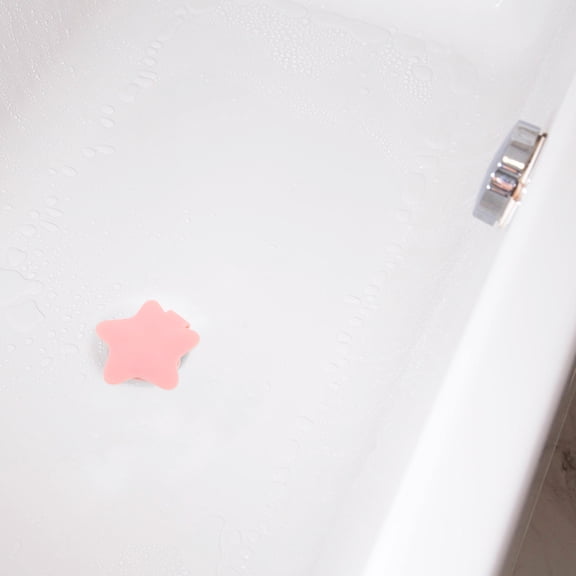 TEHAUX 3-Pack Silicone Star Pattern Sink Drain Stoppers for Bathroom Tub and Sink, Ideal Replacement for Home and Hotel Use