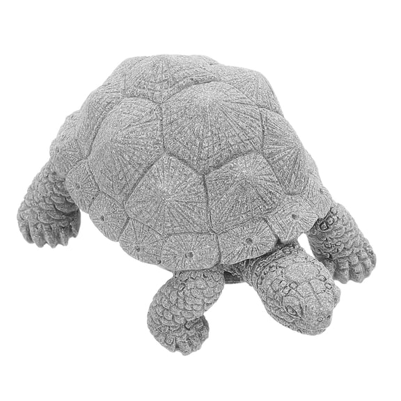 TEHAUX Compact Lifelike Sea Turtle Statue for Micro Landscape and Bonsai Home Accessories