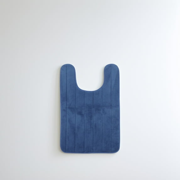 TEHAUX U Shaped Bathroom Mat Pressure Dispersion Easy to Clean 80X50CM 1Set For Home Use