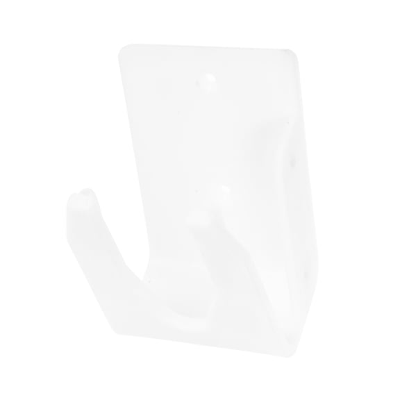 TEHAUX Adjustable White Plastic Wall Mount Bracket Holder for Handheld Barcode Scanners with Easy Installation