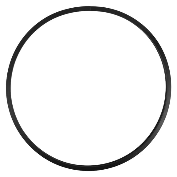 TEHAUX Black Round Metal Frame, Versatile for Canvas and Wall Art Displays