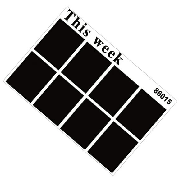 TEHAUX Reusable Sticker for Wall, PVC Material, Writable Chalkboard Decal for Home, Office, Classroom