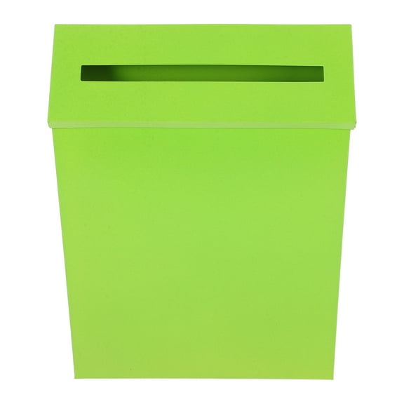 TEHAUX Wall Mounted Mailbox Vintage Post Box Letter Mailbox Suggestion Box Retro Style Mailbox