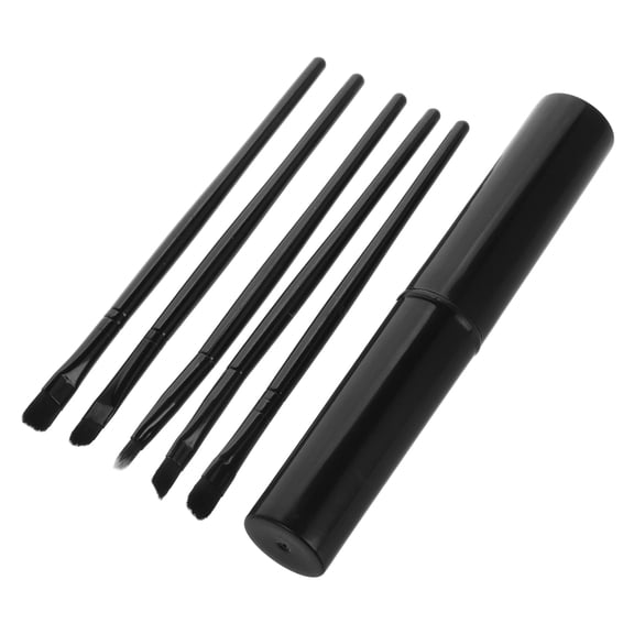TEHAUX Jewelry Brush Set with Five Brushes and Storage Case for Watch and Jewelry Cleaning