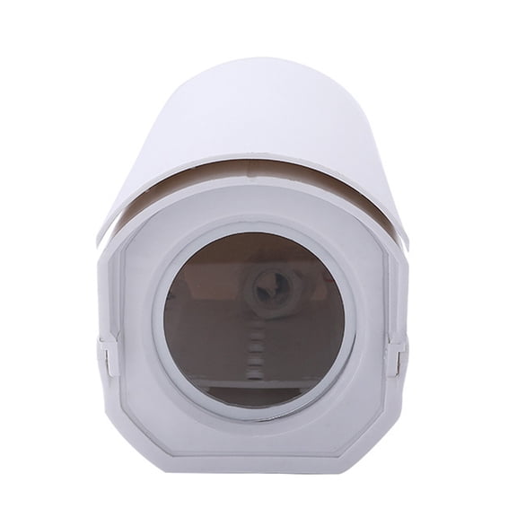 TEHAUX Security Camera Cover Plastic Camera Case Heat Dissipation Holes White