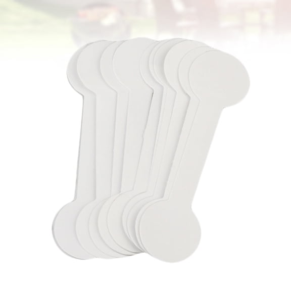 TEHAUX White Paper Price Tags for Display Made of Material Easy to Remove without Residue 300pcs