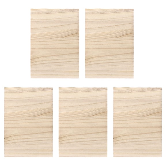 TEHAUX Wood Karate Boards for Breaking Beginners Perfect for Taekwondo Use Beige Color 5 Pieces