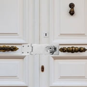 TEHAUX Zinc Alloy Door Lock Latch with Keys, Security Lock for Doors, Easy to Install, 1 Set