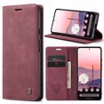 thumbnail image 1 of TEHC CIRCLE for Google Pixel 9 Pro XL Case (6.8") 2024 Release, Classic Wallet Flip Phone Case, Built-in Stand Function, with Card Slots & Cash Pocket, PU Leather Protective Magnetic Cover, Winered, 1 of 10