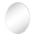 thumbnail image 1 of TEHOME Yolanta Chrome Round Mirror, 30 inches Diameter, Circle Wall, 1 of 5