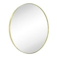 thumbnail image 1 of TEHOME Yolanta Gold Round Mirror, 30 inches Diameter, Circle Wall, 1 of 5