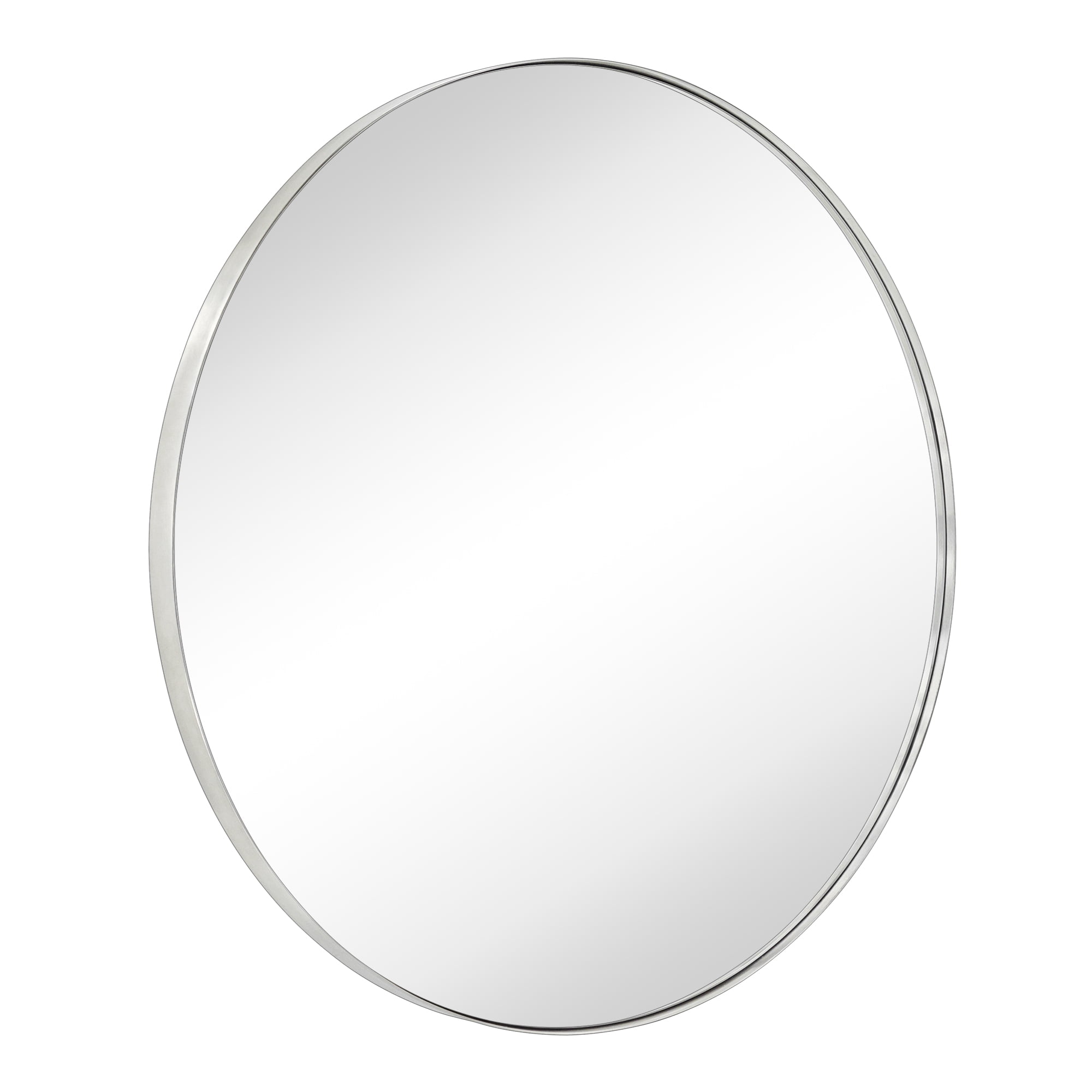 Uttermost Mayfair Matte Black 34" Round Wall Mirror - #9W138 | Lamps Plus