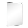 thumbnail image 1 of TEHOME Kengston Comtemporary Black Metal Framed Rectangle Bathroom Vanity Mirror 36x48'', 1 of 8