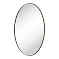 thumbnail image 1 of TEHOME Javell Oval Oil Rubbed Bronze Bathroom Mirror 24" x 36" Metal Framed Vanity, 1 of 5