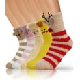 thumbnail image 1 of TEHOOK Warm & Cozy Gifts for Women, Fluffy Fuzzy Sock, Plush Sleeping Slipper Socks - Soft Warm Fabric, 1 of 8
