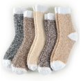 thumbnail image 1 of TEHOOK Warm & Cozy Gifts for Women, Fluffy Fuzzy Sock, Plush Sleeping Slipper Socks - Soft Warm Fabric, 1 of 10
