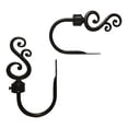 thumbnail image 1 of TEJATAN - Curtain Holdbacks for Draperies - Set of 2 (1 Pair), Black)(Curtain tiebacks Hook, Curtain tieback Hooks for Curtains, Curtain Pull Backs, Curtain pullbacks), 1 of 4