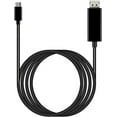 thumbnail image 1 of TEK STYZ DisplayPort Kit Compatible with Samsung Galaxy S21 5G to USB-C/PD to full 4k/60Hz with Slim 6 Foot Cable! (DP), 1 of 5