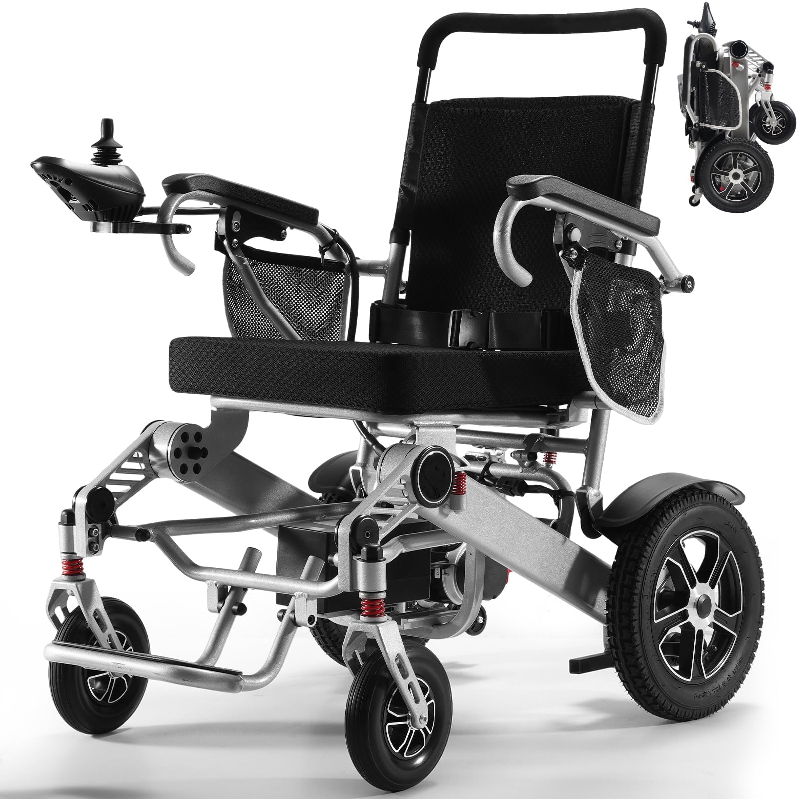 TEKAMON Foldable Electric Wheelchair for Adults, Seniors