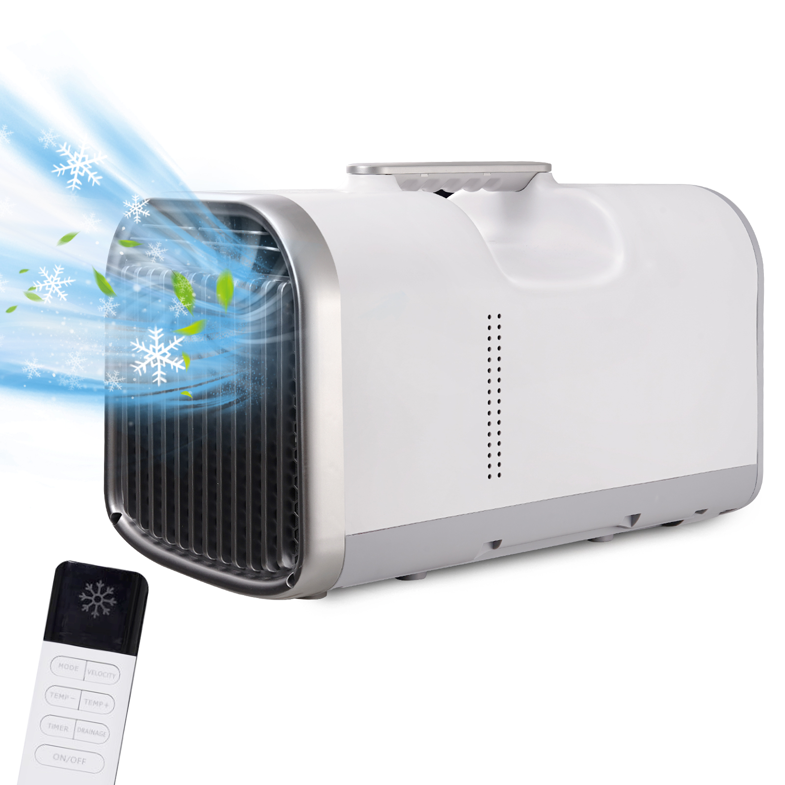 SereneLife SLPAC10 Portable Air Conditioner Compact Home A/C