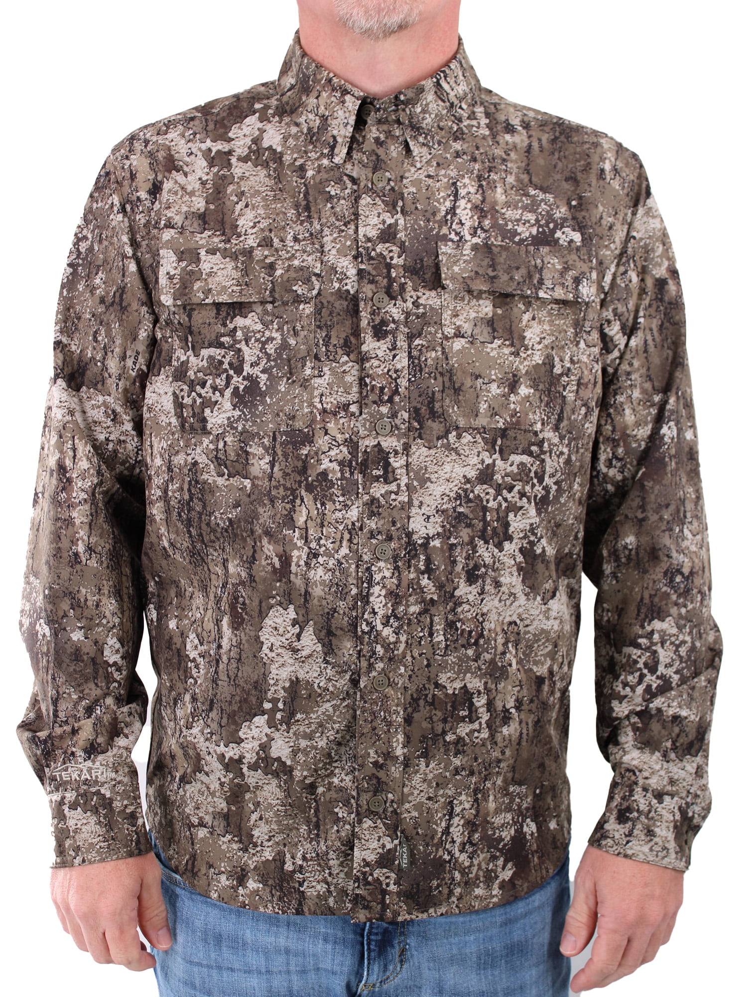 Tekari Men's Boldrun Performance Buttondown Hunting Shirt, S-3XL